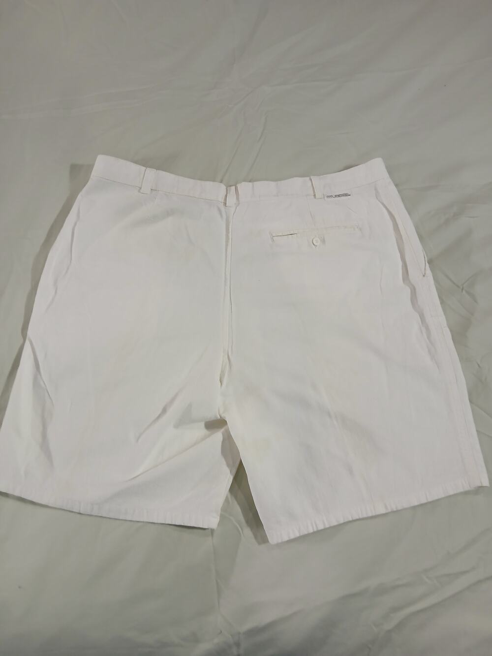 Stubbies White Cotton Shorts Men's Size 40
